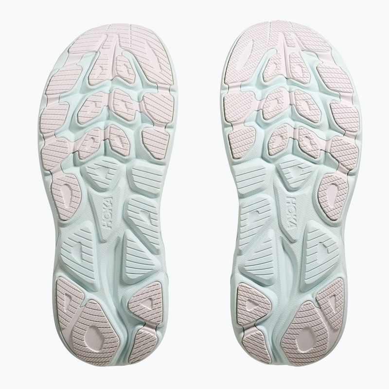 Moteriški bėgimo bateliai HOKA Clifton 10 white/cielo blue 7