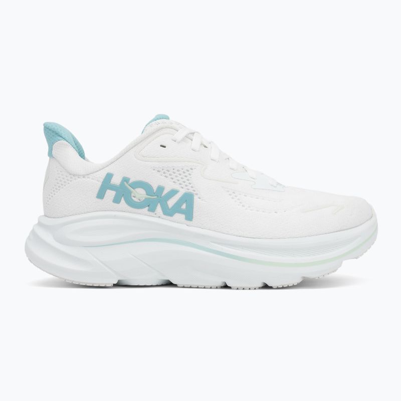 Moteriški bėgimo bateliai HOKA Clifton 10 white/cielo blue 2