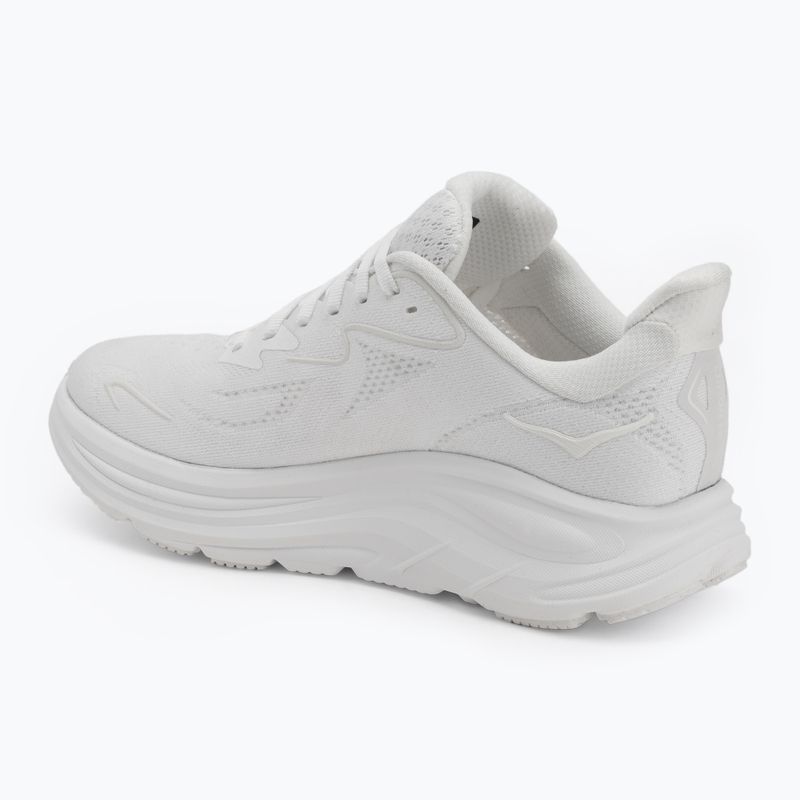 Moteriški bėgimo bateliai HOKA Clifton 10 white/white 3