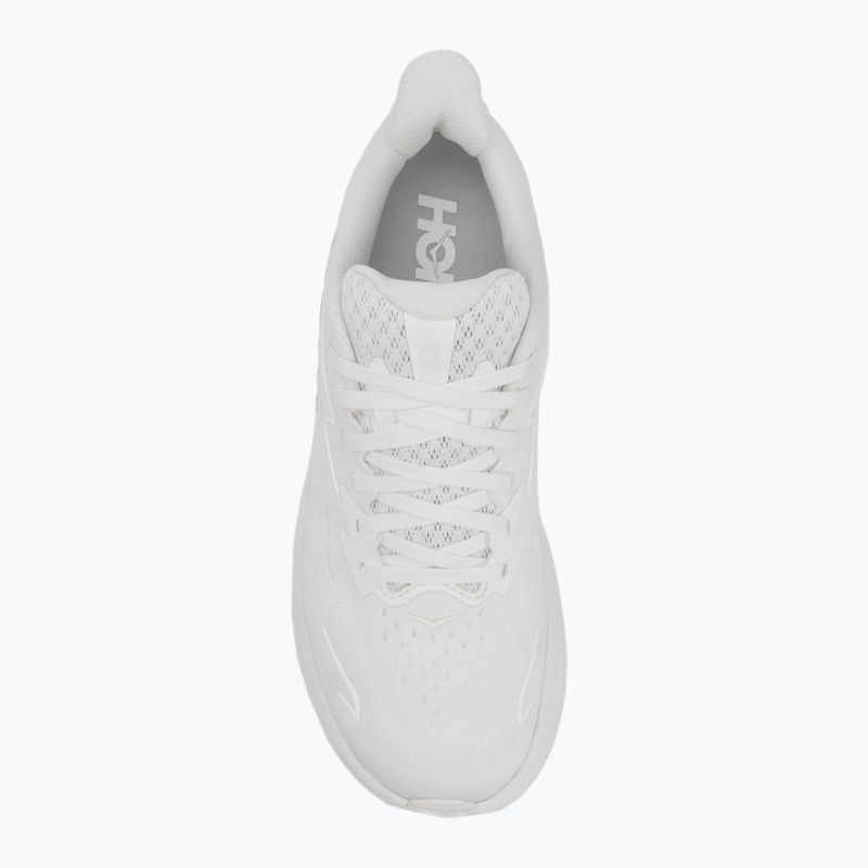 Moteriški bėgimo bateliai HOKA Clifton 10 white/white 5