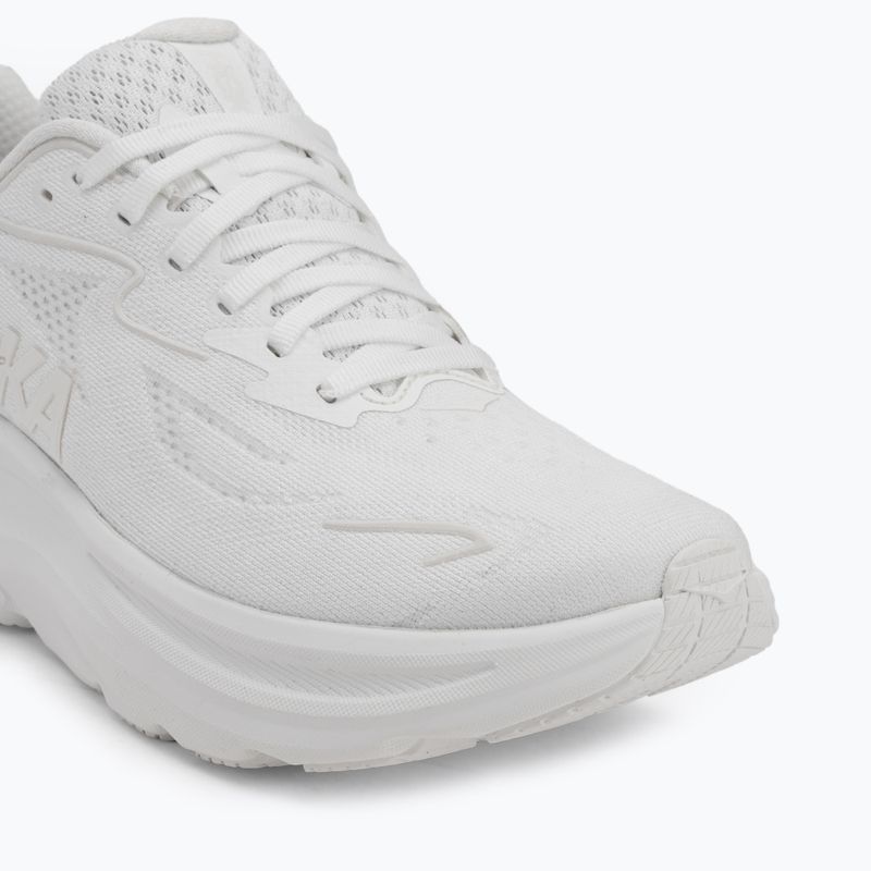 Moteriški bėgimo bateliai HOKA Clifton 10 white/white 7