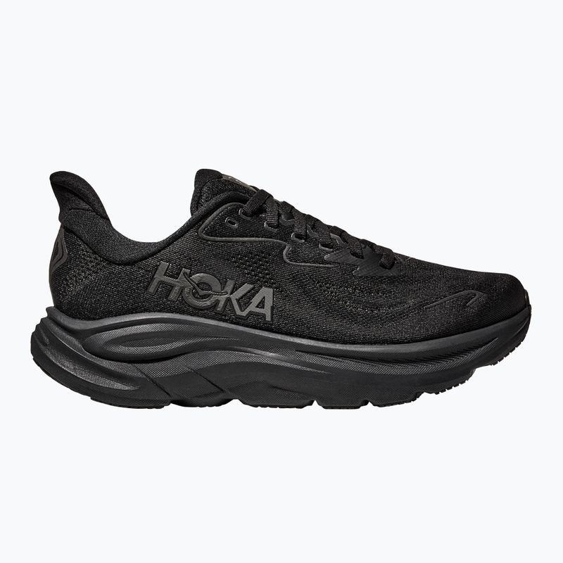 Vyriški bėgimo bateliai HOKA Clifton 10 Wide black/black 2