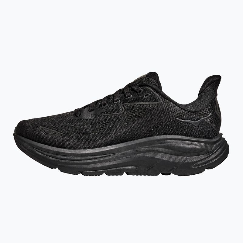 Vyriški bėgimo bateliai HOKA Clifton 10 Wide black/black 3