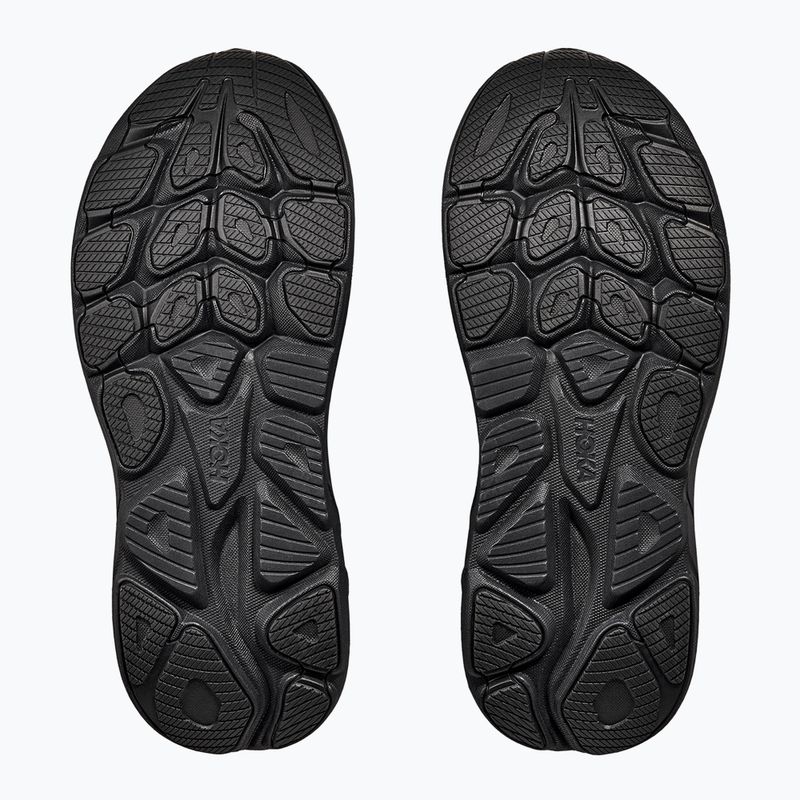 Vyriški bėgimo bateliai HOKA Clifton 10 Wide black/black 7