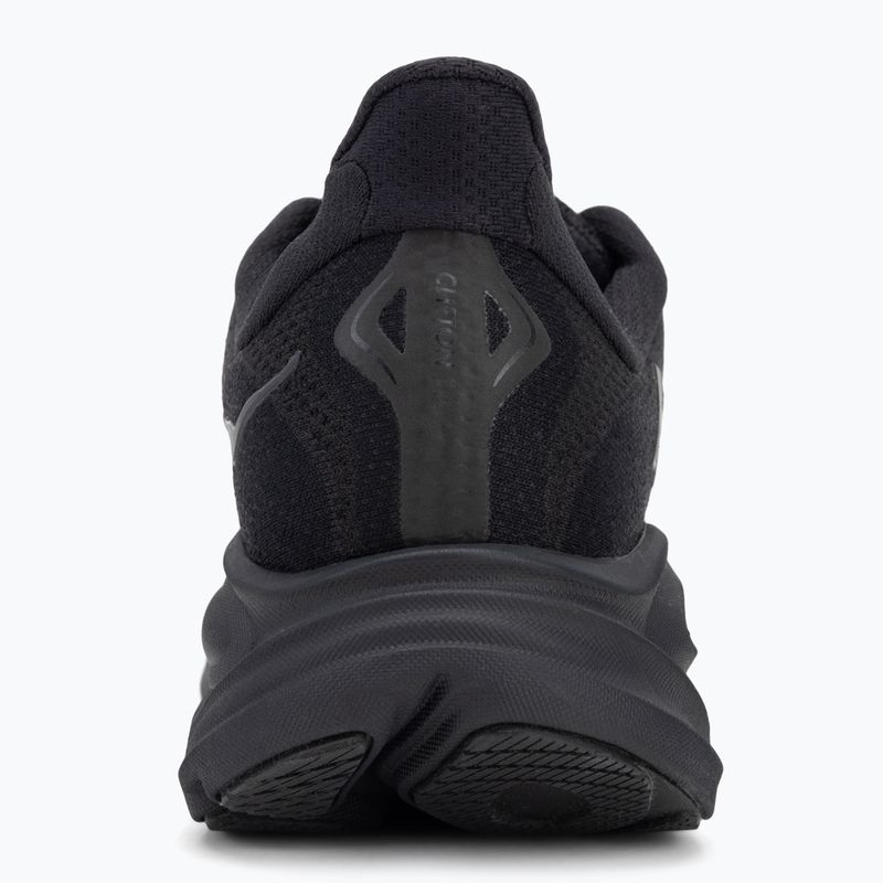Vyriški bėgimo bateliai HOKA Clifton 10 Wide black/black 6