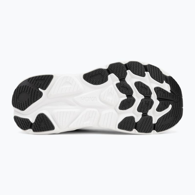 Vyriški bėgimo bateliai HOKA Clifton 10 Wide black/white 4