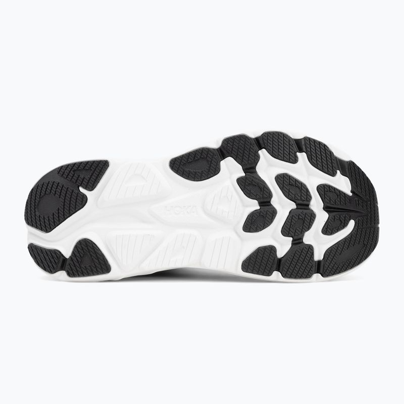 Moteriški bėgimo bateliai HOKA Clifton 10 Wide black/white 4