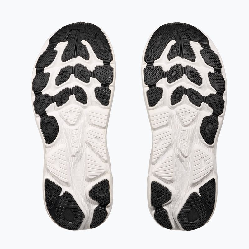 Moteriški bėgimo bateliai HOKA Clifton 10 Wide black/white 6