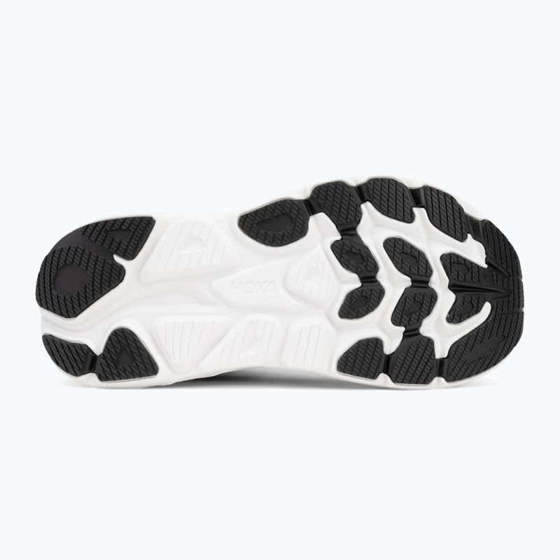 Moteriški bėgimo bateliai HOKA Clifton 10 Wide black/white 4