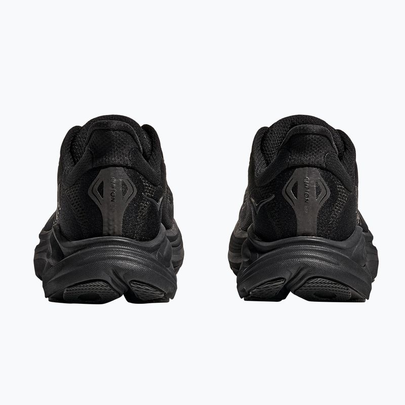 Vyriški bėgimo bateliai HOKA Clifton 10 X-Wide black/black 5