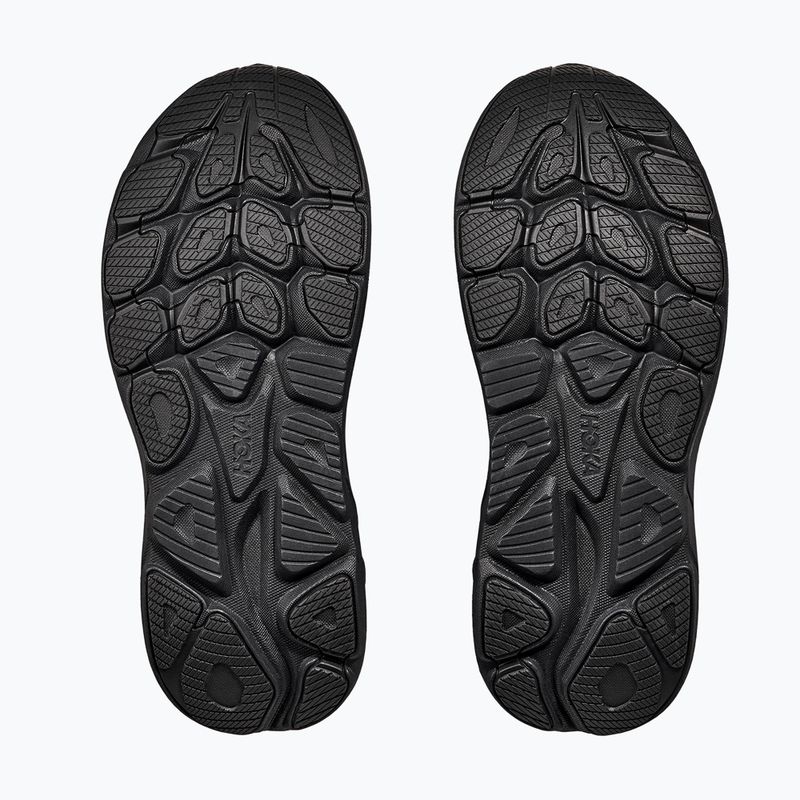 Vyriški bėgimo bateliai HOKA Clifton 10 X-Wide black/black 6