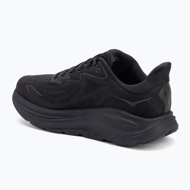 Vyriški bėgimo bateliai HOKA Clifton 10 X-Wide black/black 3