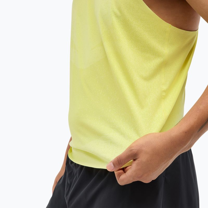 Vyriški bėgimo marškinėliai HOKA Race Singlet hoka citrus 8