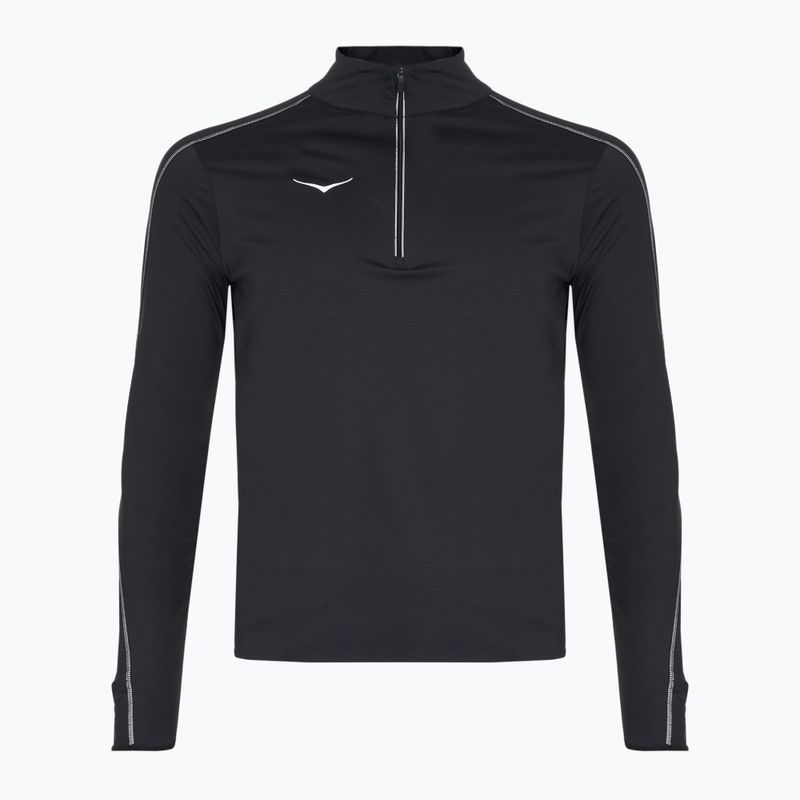 Vyriškas bėgimo džemperis HOKA GlideTech Quarter Zip black