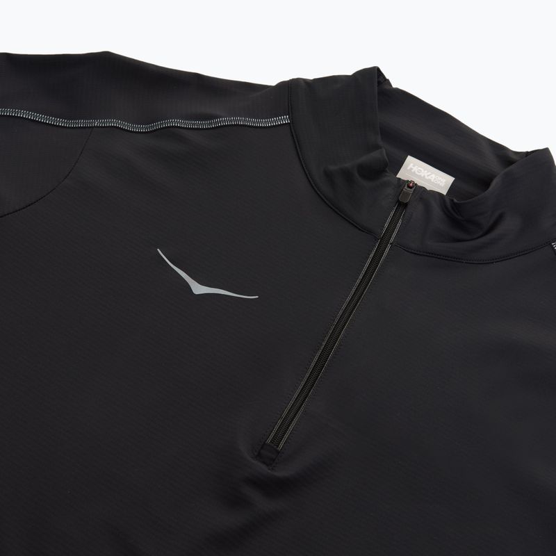 Vyriškas bėgimo džemperis HOKA GlideTech Quarter Zip black 3