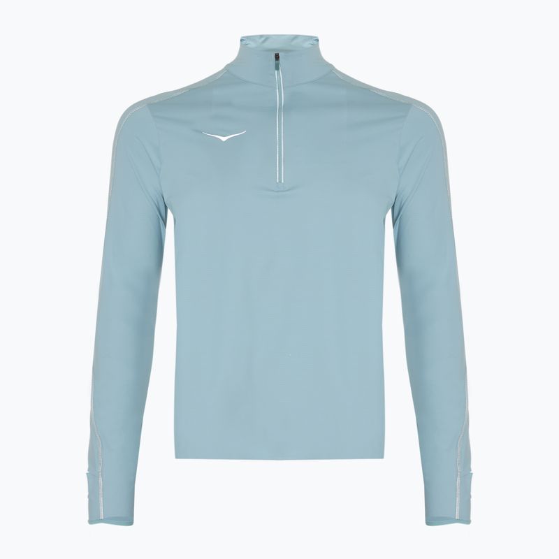 Vyriškas bėgimo džemperis HOKA GlideTech Quarter Zip druzy 4