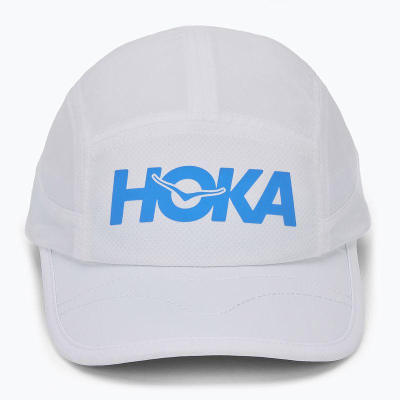 Kepuraitė su snapeliu HOKA Run white 2