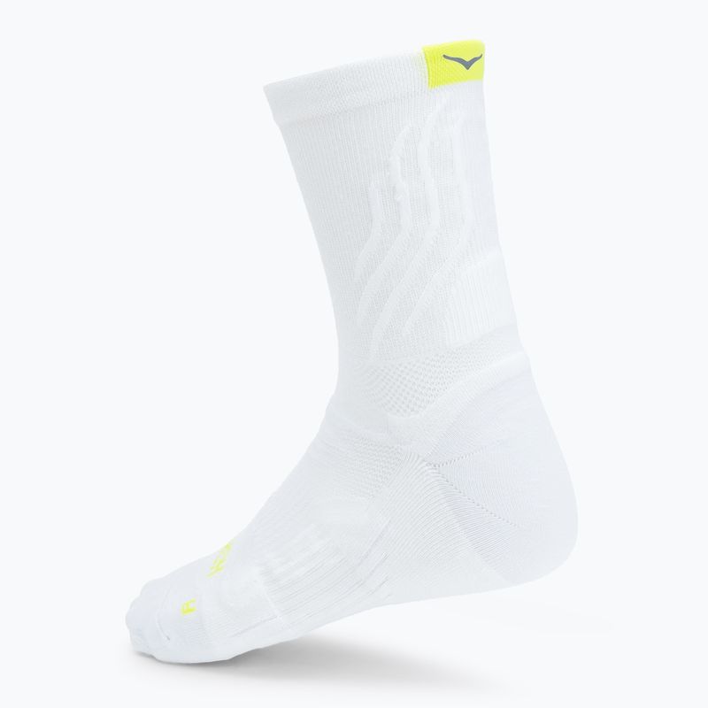 Kojinės HOKA Bondi Quarter Run white 2