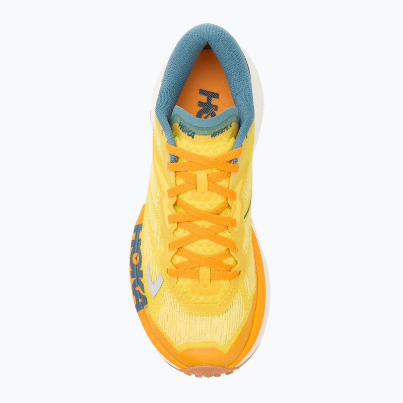 Vyriški bėgimo batai Hoka Mafate X zest/mountain fog 5