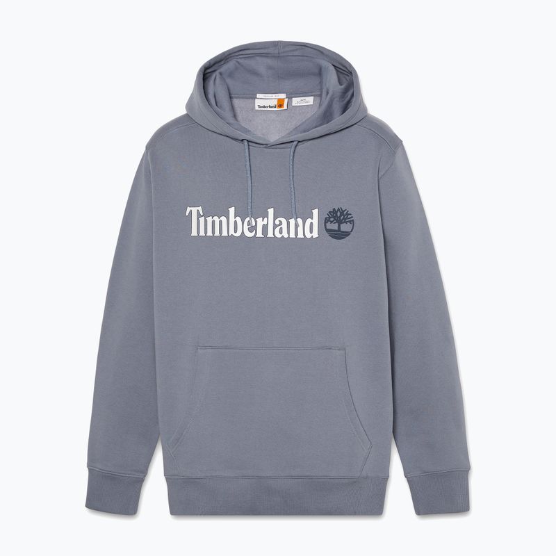 Vyriškas džemperis Timberland Linear Logo Hoodie folkstone gray 5