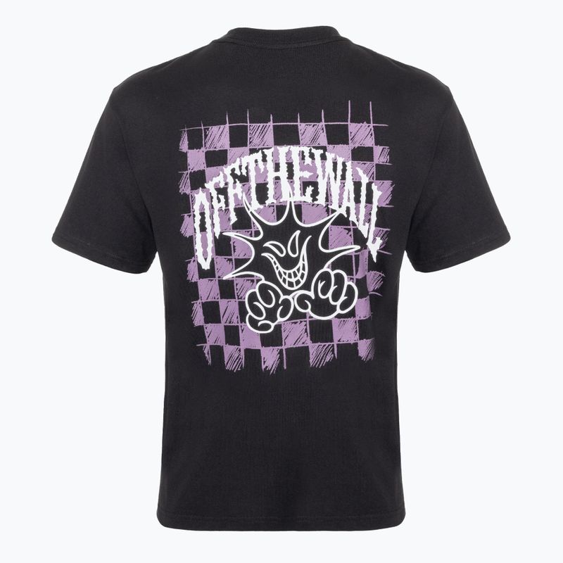 Vyriški marškinėliai Vans Checker Logo Gfx Loose black 2