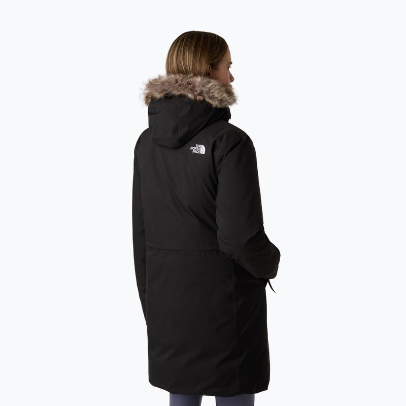 Moteriška pūkinė striukė The North Face Arctic Parka juoda 3