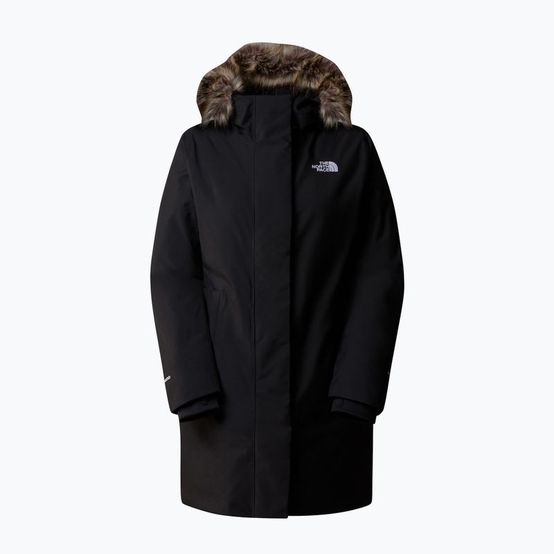 Moteriška pūkinė striukė The North Face Arctic Parka juoda 4