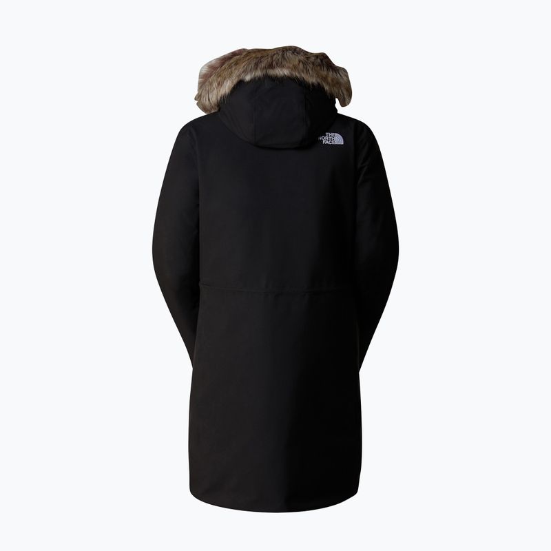 Moteriška pūkinė striukė The North Face Arctic Parka juoda 5