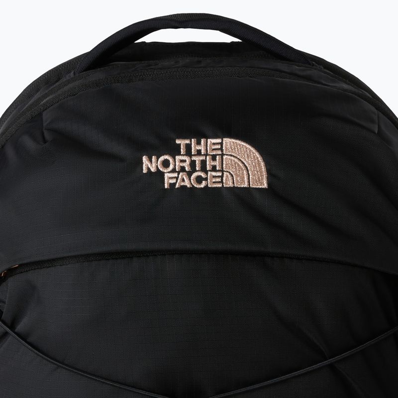 Moteriška miesto kuprinė The North Face Borealis Luxe 27 l juoda/degintos koralo metalinė 3