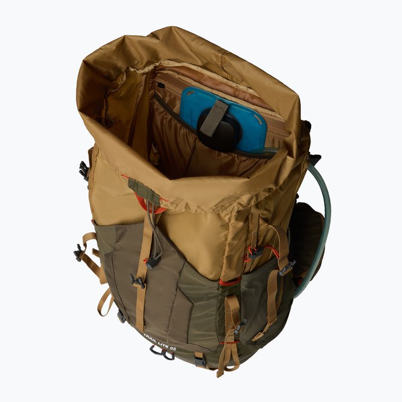 Turistinė kuprinė The North Face Trail Lite 64 l L-XL utility brown/new taupe green 5