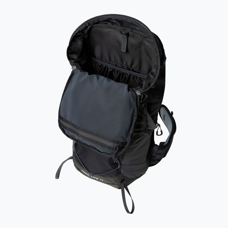 Vyriška žygio kuprinė The North Face Trail Lite 24 l black/asphalt grey 5