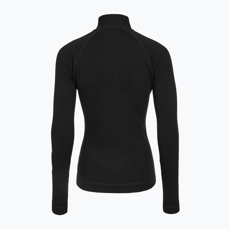 Moteriškas termoaktyvus džemperis Smartwool Classic Thermal Merino Base Layer 1/4 Zip Boxed black 2
