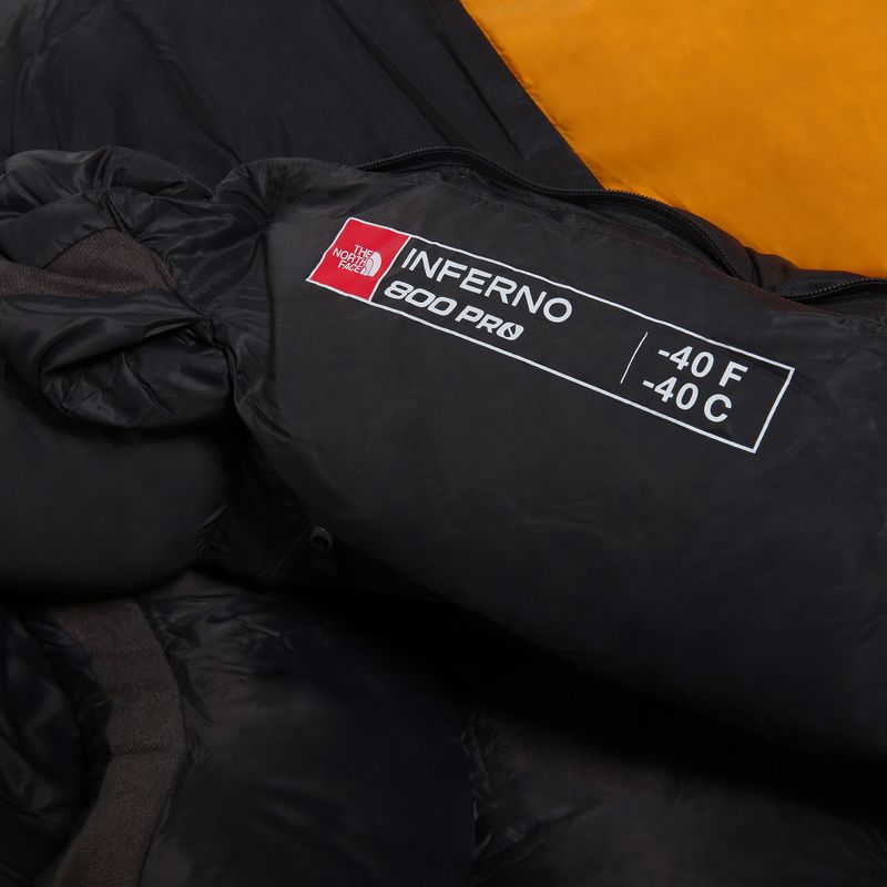 Miegmaišis The North Face Inferno -40F/-40C 193/right brushfire orange/tnf black 4