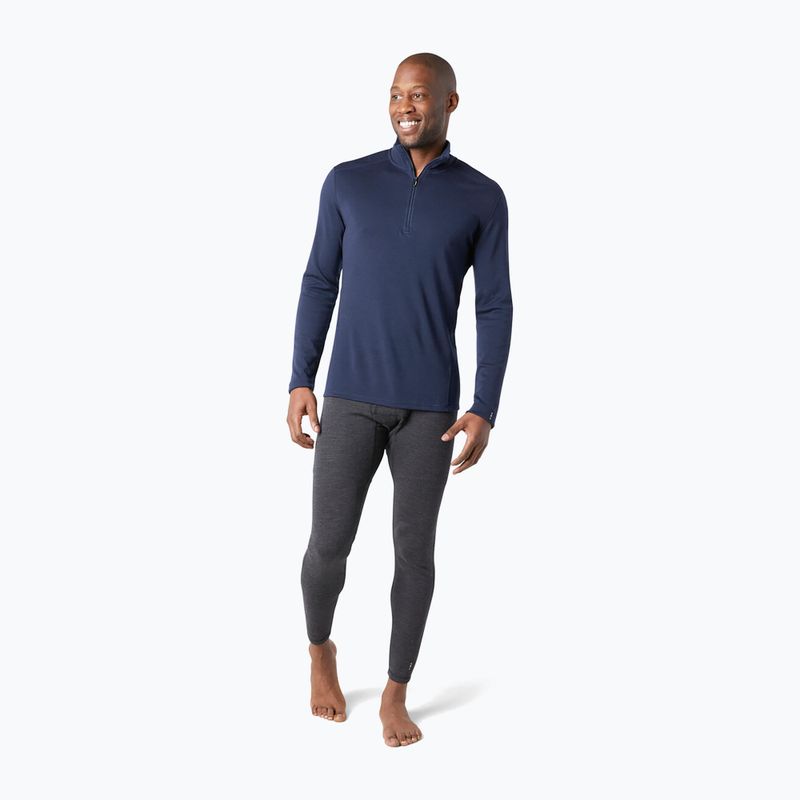 Vyriškas termoaktyvus džemperis Smartwool Classic Thermal Merino Base Layer 1/4 Zip Boxed deep navy 2
