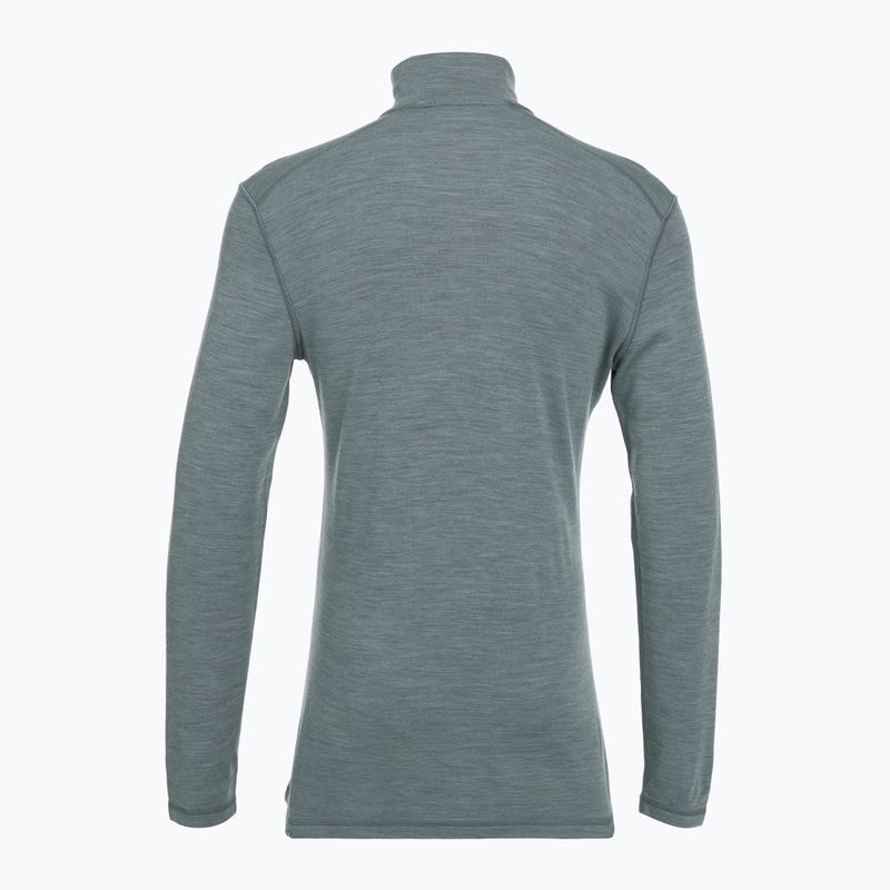Vyriškas termoaktyvus džemperis Smartwool Classic Thermal Merino Base Layer 1/4 Zip Boxed pewter blue h 4