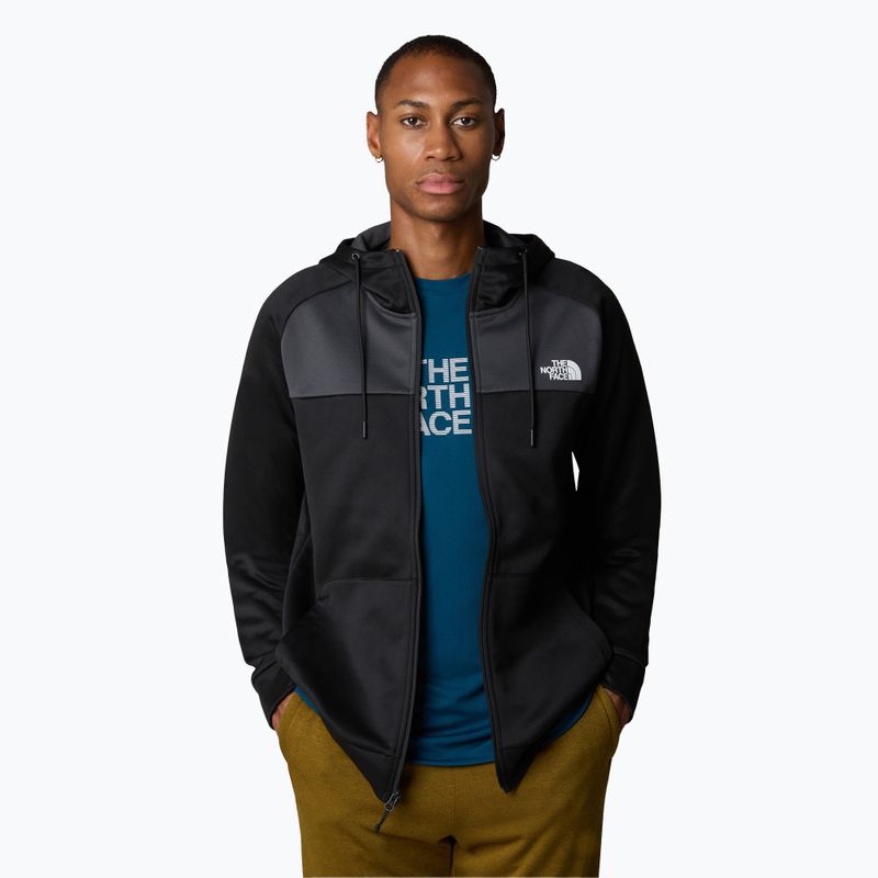 Vyriškas džemperis The North Face Reaxion Fleece black/ asphalt grey 4