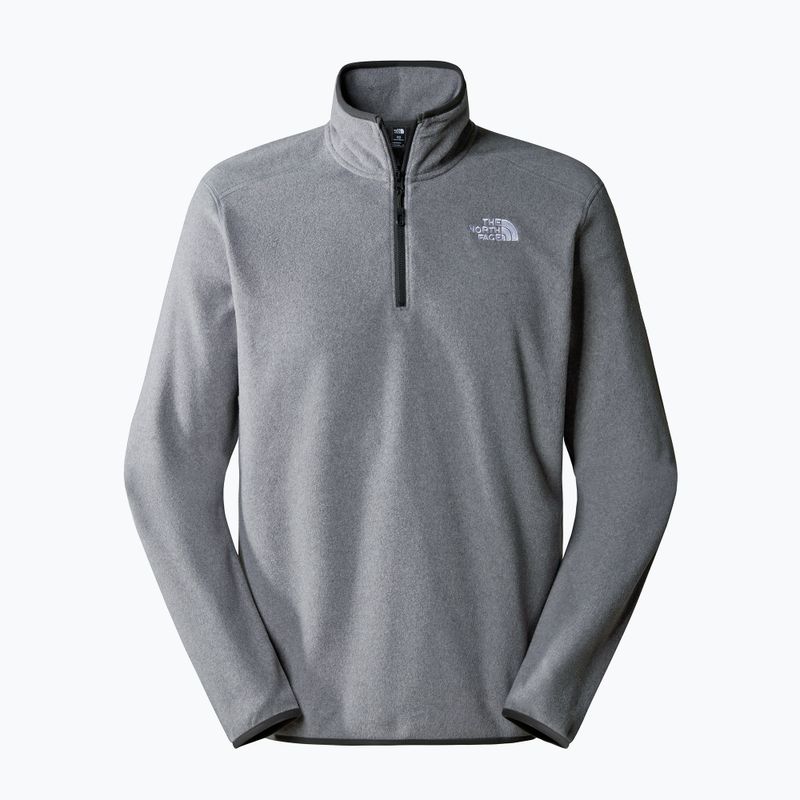 Vyriškas džemperis The North Face 100 Glacier 1/4 Zip medium grey heather 4