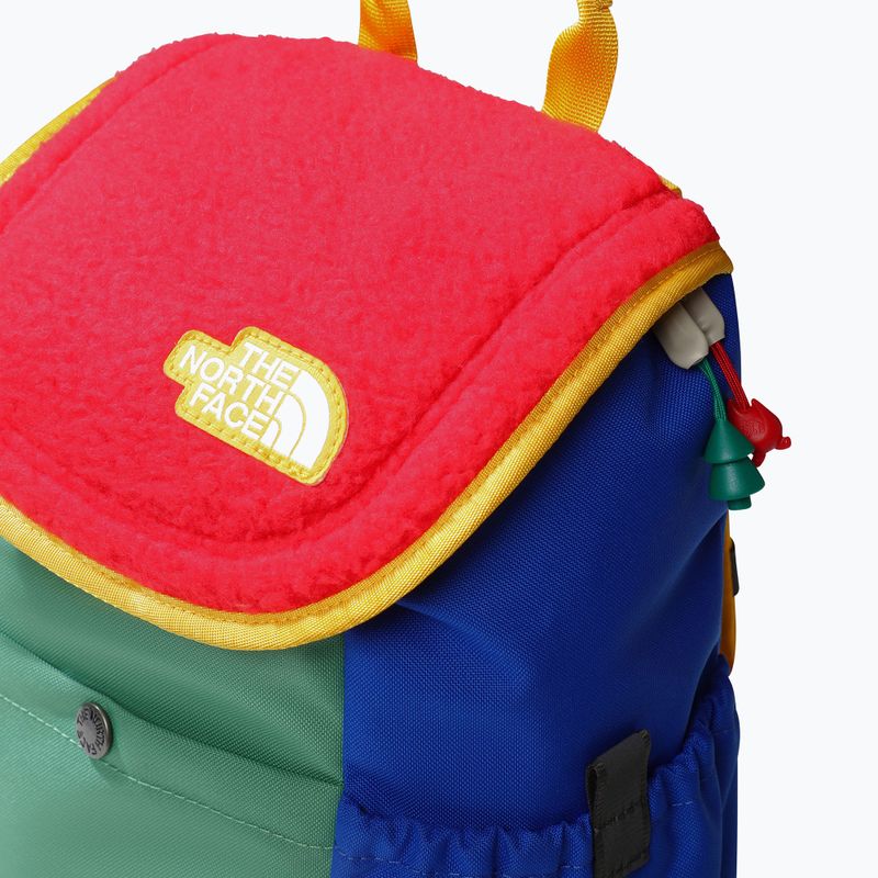 Vaikiška miesto kuprinė The North Face Mini Explorer 10 l red/deep grass gree 4
