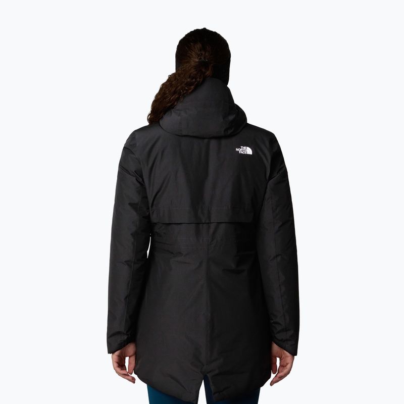 Moteriška žieminė striukė The North Face Hikesteller Insulated Parka black/black/npf 3