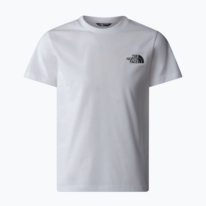 Vaikiški marškinėliai The North Face Teen Simple Dome Tee white 4