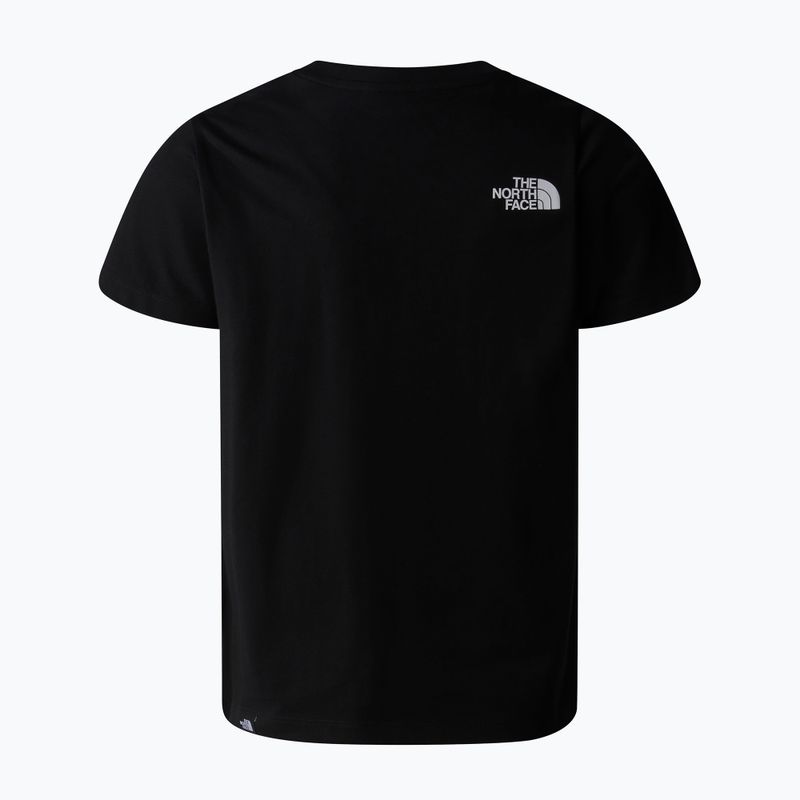 Vaikiški marškinėliai The North Face Teen Simple Dome Tee black 5