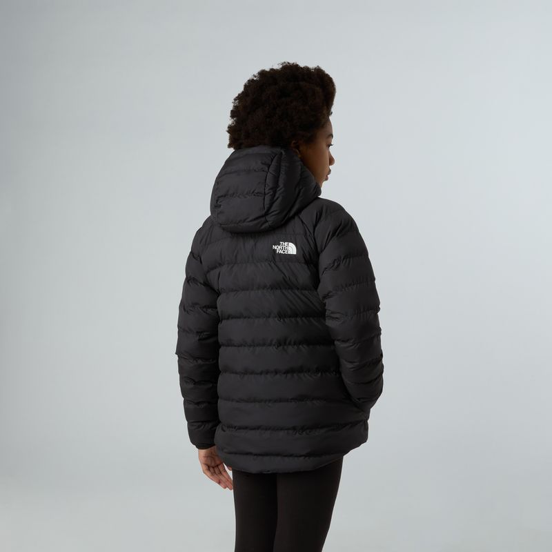 Vaikiška pūsta striukė The North Face Reversible Perrito Hooded black/smoked pearl 3