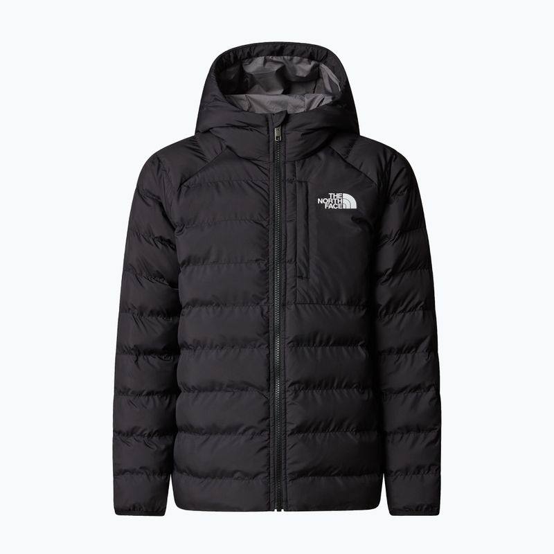 Vaikiška pūsta striukė The North Face Reversible Perrito Hooded black/smoked pearl 6