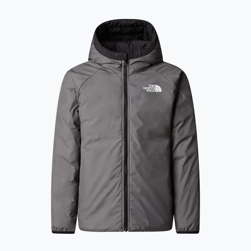 Vaikiška pūsta striukė The North Face Reversible Perrito Hooded black/smoked pearl 8