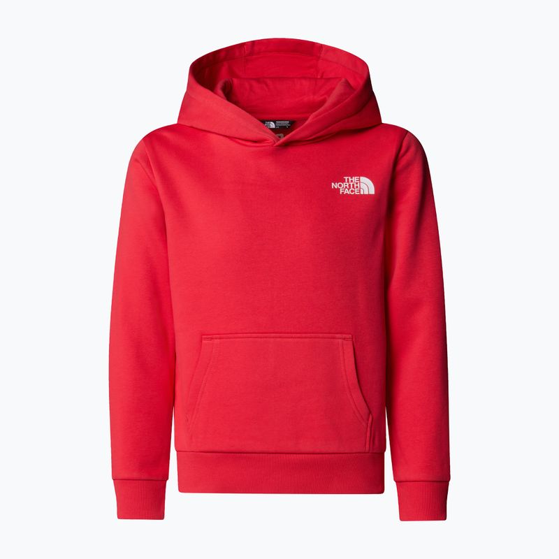 Vaikiškas džemperis The North Face Teen Simple Dome Hoodie hibiscus