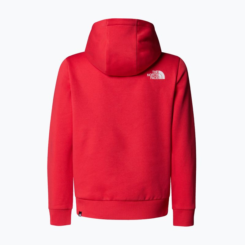 Vaikiškas džemperis The North Face Teen Simple Dome Hoodie hibiscus 2