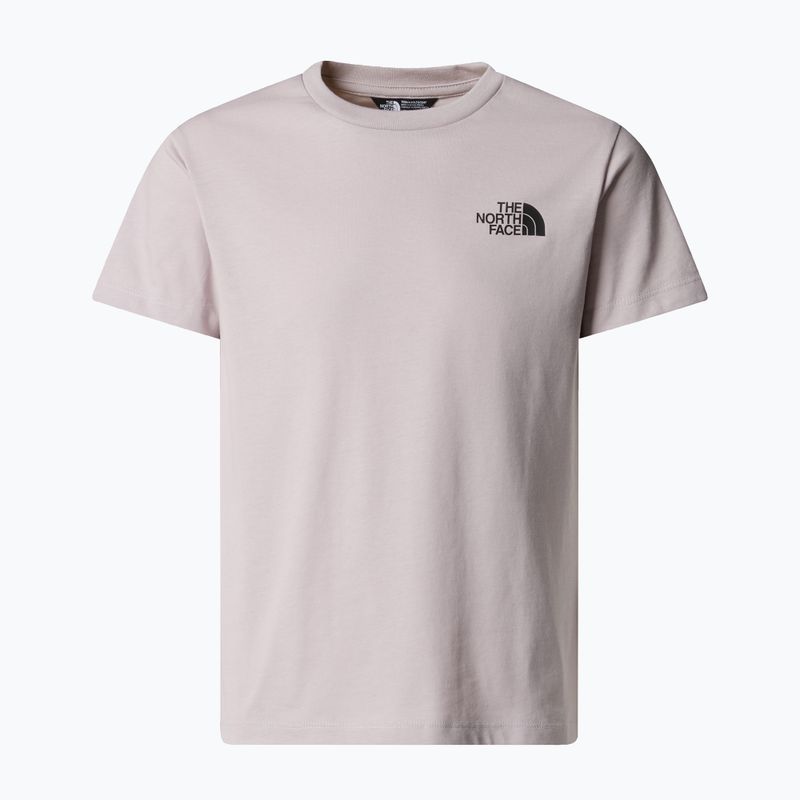 Vaikiški marškinėliai The North Face Teen Simple Dome Tee moonstone grey