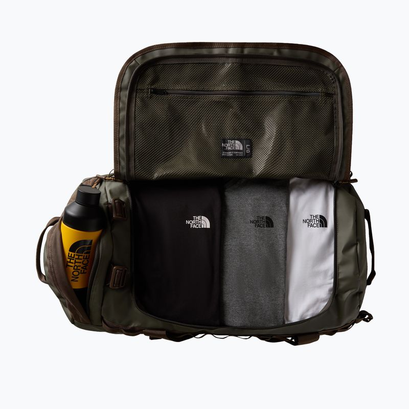 The North Face Base Camp Duffel L 95 l naujas taupe green/smokey brown/utility brown kelioninis krepšys 4