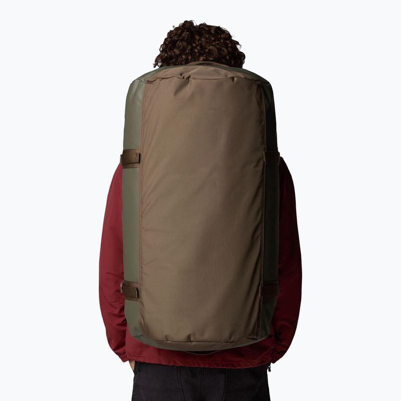 The North Face Base Camp Duffel L 95 l naujas taupe green/smokey brown/utility brown kelioninis krepšys 6