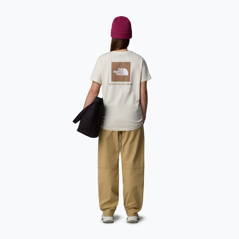 Moteriški marškinėliai The North Face Box Nse Relaxed Tee white dune/latt 2